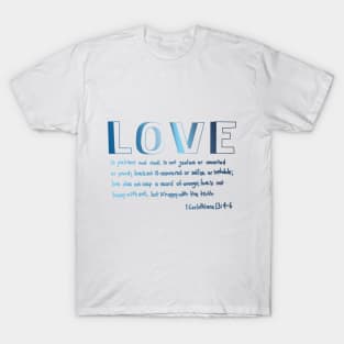 Love in Bible T-Shirt